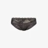 Wacoal Lace Perfection Stretch-lace Mid-rise Briefs -Ress Clothing Shop 1055 76029603 WE135005 CHARCOAL ALT10