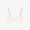 Chantelle Champs Elysées Stretch-mesh Balconette Bra 1 Chantelle Champs Elysées Stretch-mesh Balconette Bra -Ress Clothing Shop 1056 73048496 C26050 IVORY ALT10