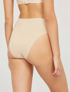 Chantelle Soft Stretch High-rise Stretch-jersey High-leg Briefs -Ress Clothing Shop 1056 85077348 C10670 0WUNUDE ALT02