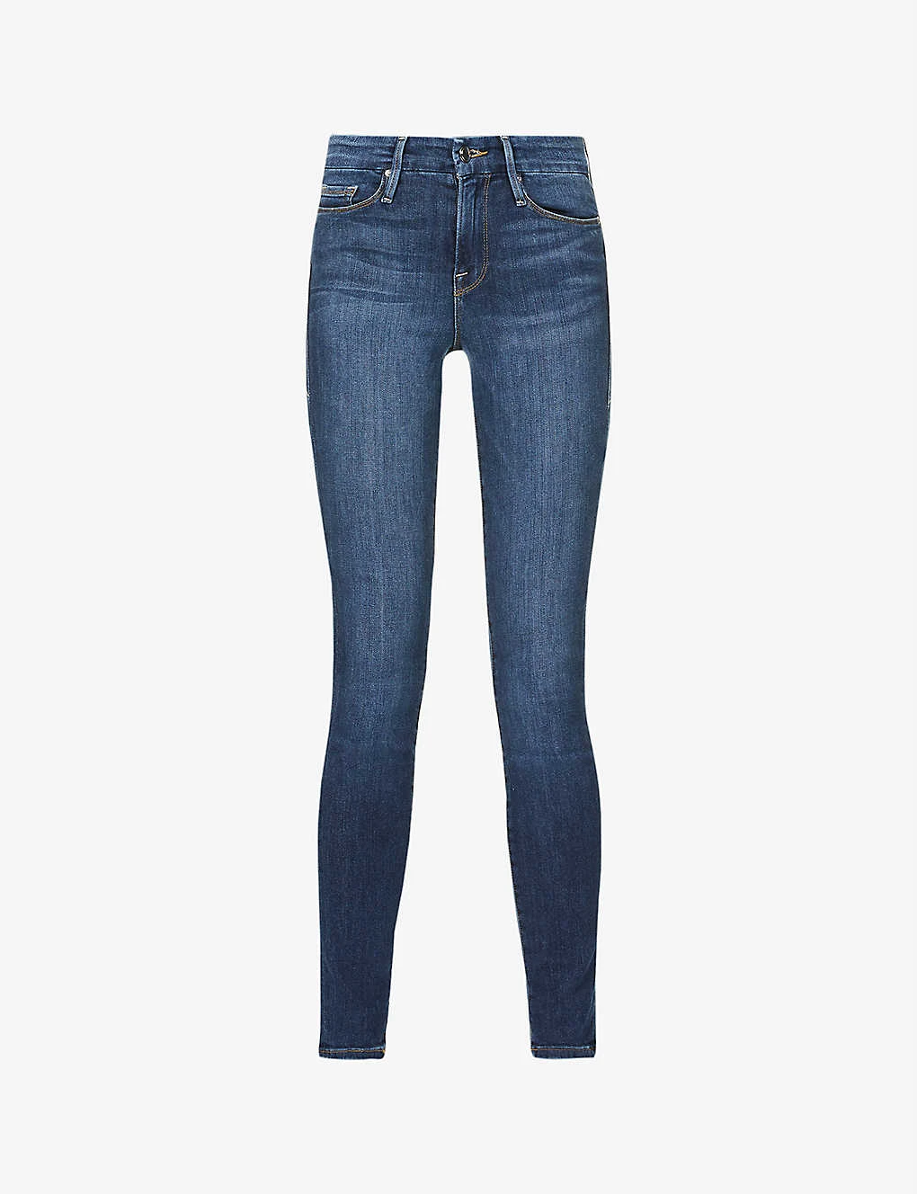 GOOD AMERICAN Good Legs Skinny High-rise Stretch Cotton-blend Jeans 3 GOOD AMERICAN Good Legs Skinny High-rise Stretch Cotton-blend Jeans