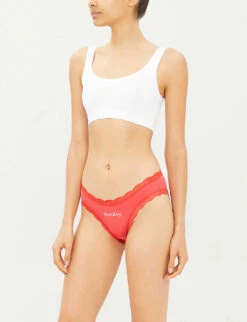 Set Of Seven Basics Days Of The Week Stretch-modal Briefs -Ress Clothing Shop 109 3006549 8KNDAYSM MULTI ALT01