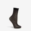 Falke Polka Dot Knitted Ankle Socks 2 Falke Polka Dot Knitted Ankle Socks -Ress Clothing Shop 121 3000116 41452 3009BLACK M