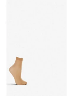 Wolford Individual 10 Ankle Socks -Ress Clothing Shop 121 85008583 41260 GOBI ALT02