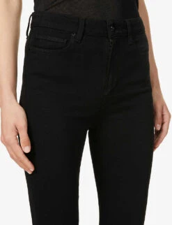 Paige Margot Ultra-skinny High-rise Jeans -Ress Clothing Shop 150 3002369 20985212139 BLACKSHADOW ALT05