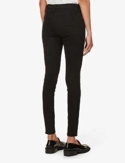 FRAME Le Skinny De Jeanne Skinny Mid-rise Jeans -Ress Clothing Shop 150 3003132 LSJ899 FILMNOIR ALT03