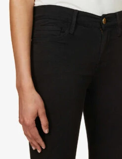 FRAME Le Skinny De Jeanne Skinny Mid-rise Jeans -Ress Clothing Shop 150 3003132 LSJ899 FILMNOIR ALT04