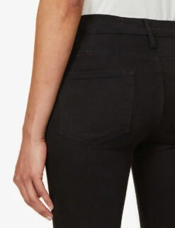 FRAME Le Skinny De Jeanne Skinny Mid-rise Jeans -Ress Clothing Shop 150 3003132 LSJ899 FILMNOIR ALT05