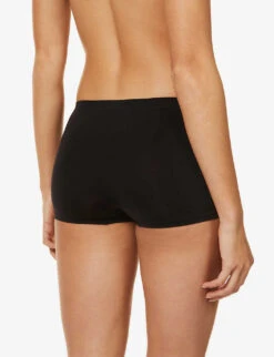 HANRO Low-rise Stretch-jersey Shorts -Ress Clothing Shop 218 20586386 SHORT1822 BLACK ALT03