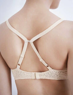 Wacoal Halo Stretch-lace Moulded Underwired Bra -Ress Clothing Shop 218 76029603 851205 NATURALLYNUDE ALT03