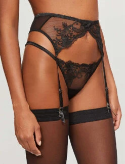 BLUEBELLA Marseille Stretch-lace Briefs -Ress Clothing Shop R00068026 BLACK ALT03