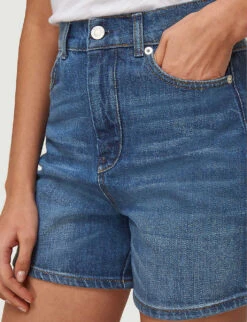 Whistles High-rise Denim Shorts 10 Whistles High-rise Denim Shorts -Ress Clothing Shop R02950511 BLUE ALT03