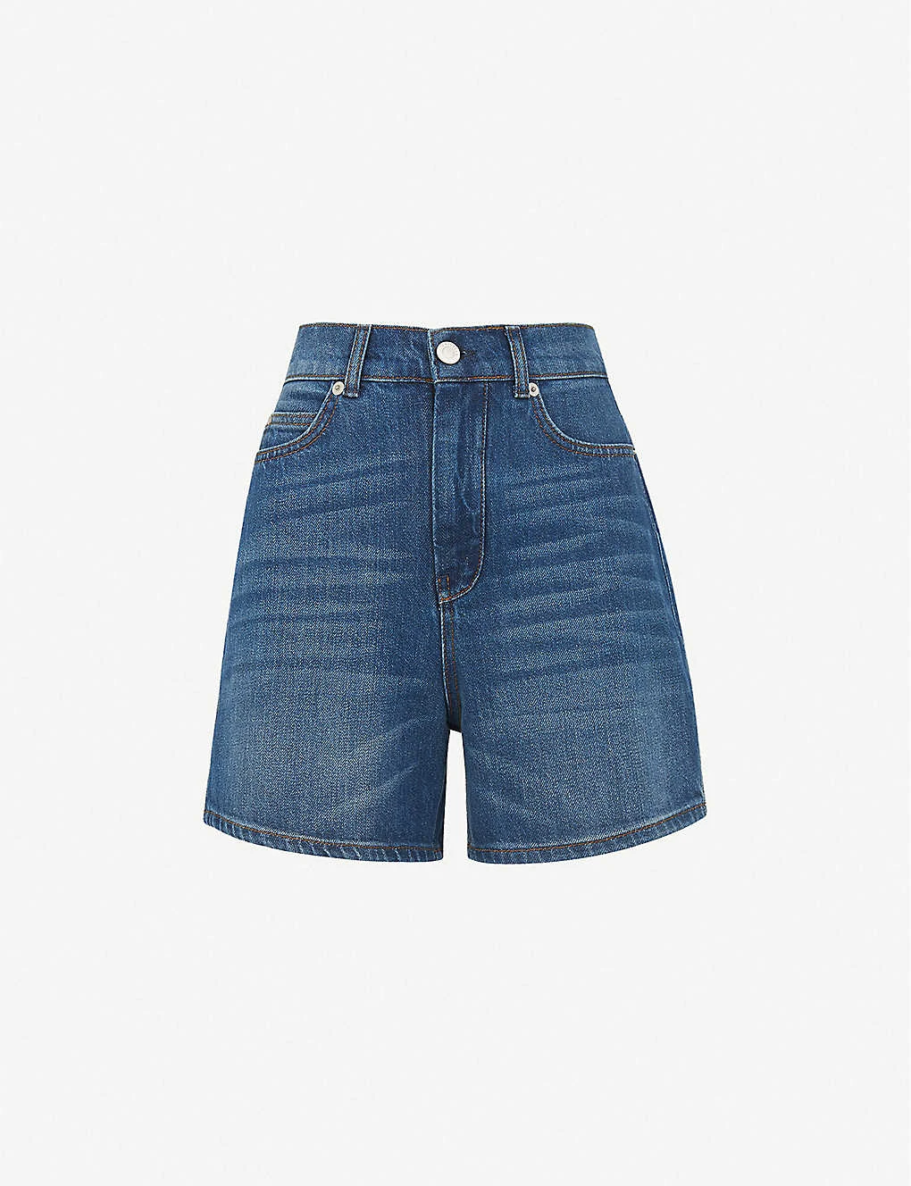 Whistles High-rise Denim Shorts 3 Whistles High-rise Denim Shorts