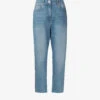 Whistles Slim-fit Faded Stretch-denim Jeans 1 Whistles Slim-fit Faded Stretch-denim Jeans -Ress Clothing Shop R03661399 DENIM M