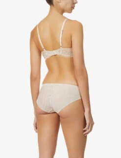 Wacoal Lace Perfection Stretch-lace Underwired Bra -Ress Clothing Shop R03667553 CAFECREME ALT02