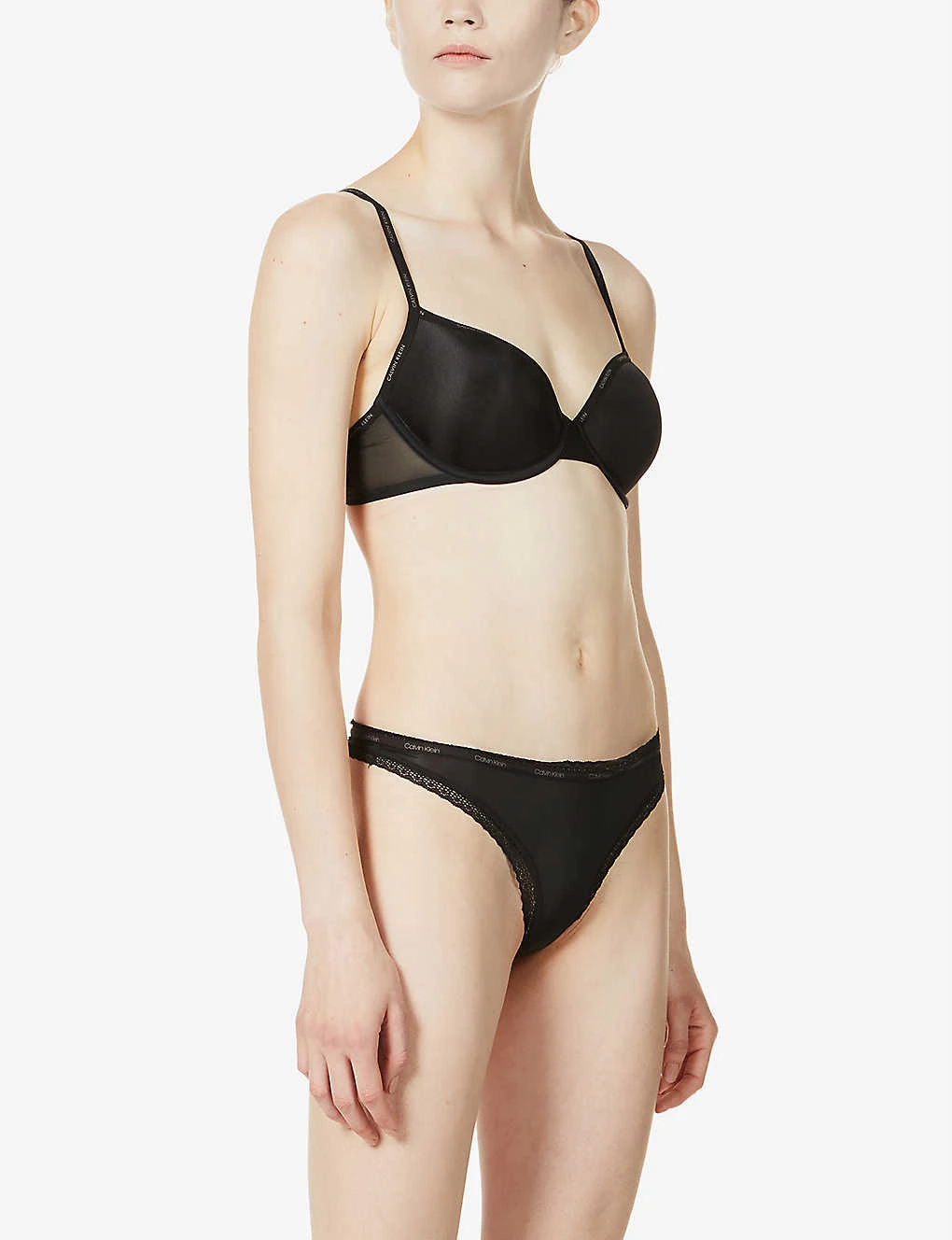 Calvin Klein Bottoms Up Mid-rise Stretch-jersey Thong 4 Calvin Klein Bottoms Up Mid-rise Stretch-jersey Thong - Image 2