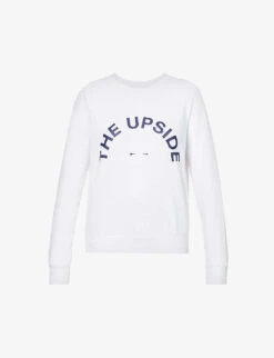 Bondi Crew Logo-print Cotton-jersey Sweatshirt