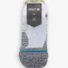 STANCE Run Logo-embossed Stretch-knit Socks -Ress Clothing Shop R03741615 WHITE M