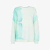 Whistles Tie-dye Cotton-blend Jumper 1 Whistles Tie-dye Cotton-blend Jumper -Ress Clothing Shop R03747158 MULTICOLOURED M