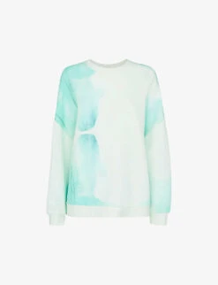 Whistles Tie-dye Cotton-blend Jumper