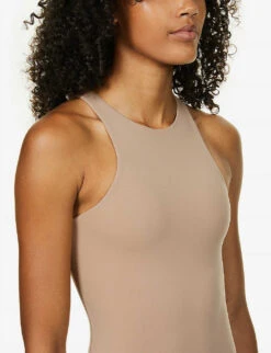 Fits Everybody High-neck Stretch-woven Body -Ress Clothing Shop R03758991 S SIENNA ALT04