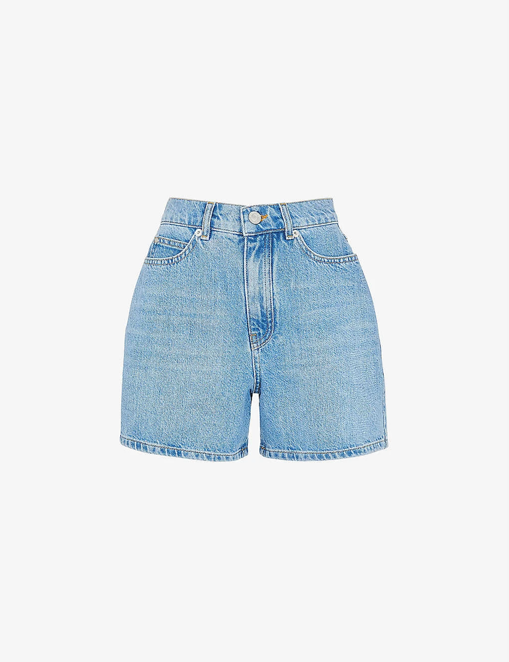 Whistles Authentic Thigh-length Denim Shorts 3 Whistles Authentic Thigh-length Denim Shorts