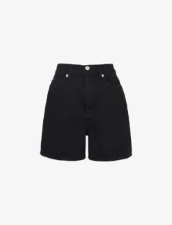 Whistles Authentic High-rise Organic-cotton Denim Shorts