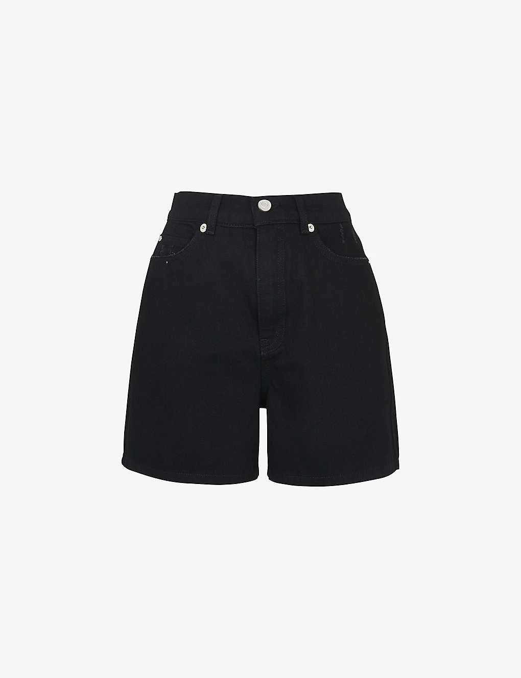 Whistles Authentic High-rise Organic-cotton Denim Shorts 3 Whistles Authentic High-rise Organic-cotton Denim Shorts