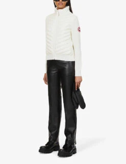 Canada Goose HyBridge Padded Shell-down And Wool Jacket -Ress Clothing Shop R03801340 COTTONGRASSLINAIGRETTE ALT01