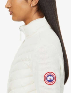 Canada Goose HyBridge Padded Shell-down And Wool Jacket -Ress Clothing Shop R03801340 COTTONGRASSLINAIGRETTE ALT04
