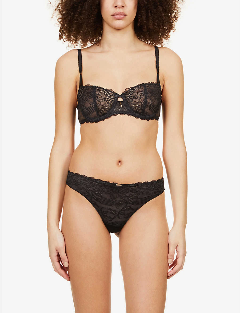 Chantelle Waltz Mid-rise Stretch-lace Thong 4 Chantelle Waltz Mid-rise Stretch-lace Thong - Image 2