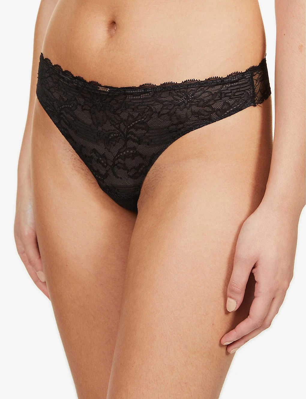 Chantelle Waltz Mid-rise Stretch-lace Thong 7 Chantelle Waltz Mid-rise Stretch-lace Thong - Image 5