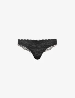 Chantelle Waltz Mid-rise Stretch-lace Thong