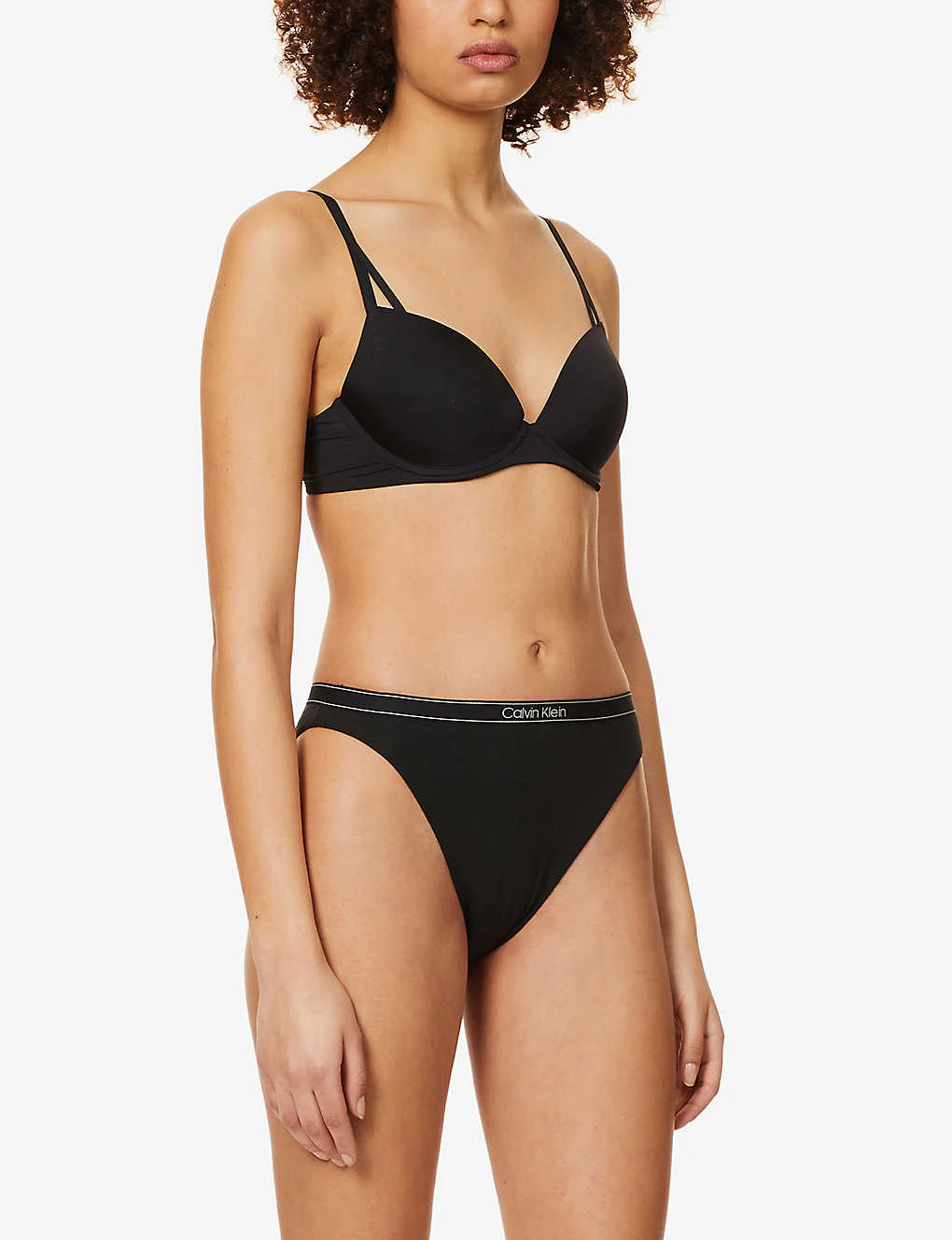 Calvin Klein CK Seductive Comfort Branded Stretch-jersey Bra 4 Calvin Klein CK Seductive Comfort Branded Stretch-jersey Bra - Image 2