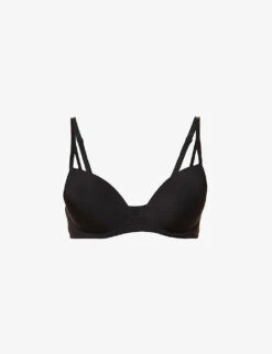 Calvin Klein CK Seductive Comfort Branded Stretch-jersey Bra