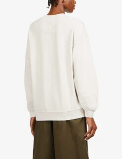 ANINE BING Tiger Graphic-print Organic Cotton Sweatshirt 10 ANINE BING Tiger Graphic-print Organic Cotton Sweatshirt -Ress Clothing Shop R03814303 GREY ALT03