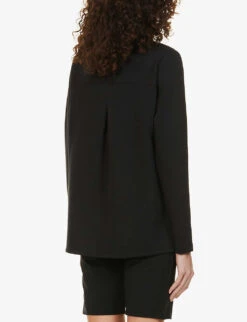 AirLuxe Got You Covered Stretch-jersey Sweatshirt -Ress Clothing Shop R03829720 VERYBLACK ALT03