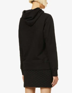 Canada Goose Muskoka Logo-embroidered Cotton-jersey Hoody -Ress Clothing Shop R03830561 BLACK ALT03