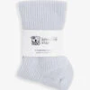 Joe Ribbed Cashmere Bed Socks 1 Joe Ribbed Cashmere Bed Socks -Ress Clothing Shop R03830638 PALEBLUE M