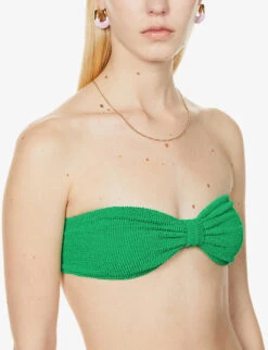 Jean Ruched Bikini 12 Jean Ruched Bikini -Ress Clothing Shop R03873620 EMERALD ALT04