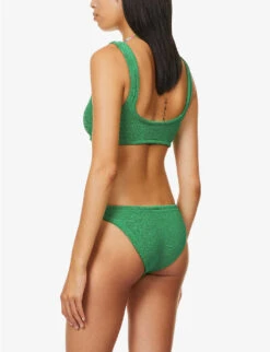 Xandra Crinkle Bikini 11 Xandra Crinkle Bikini -Ress Clothing Shop R03873622 S EMERALD ALT03