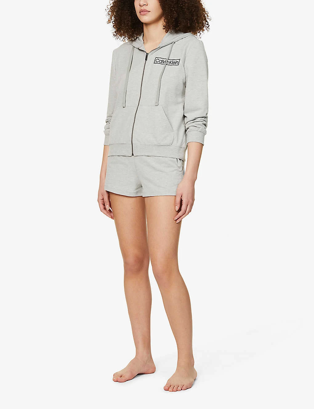 Calvin Klein Reimagined Logo-print Cotton And Recycled Polyester-blend Hoody 4 Calvin Klein Reimagined Logo-print Cotton And Recycled Polyester-blend Hoody - Image 2