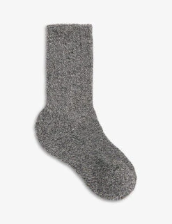 Whistles Chunky Marl Cotton-blend Socks