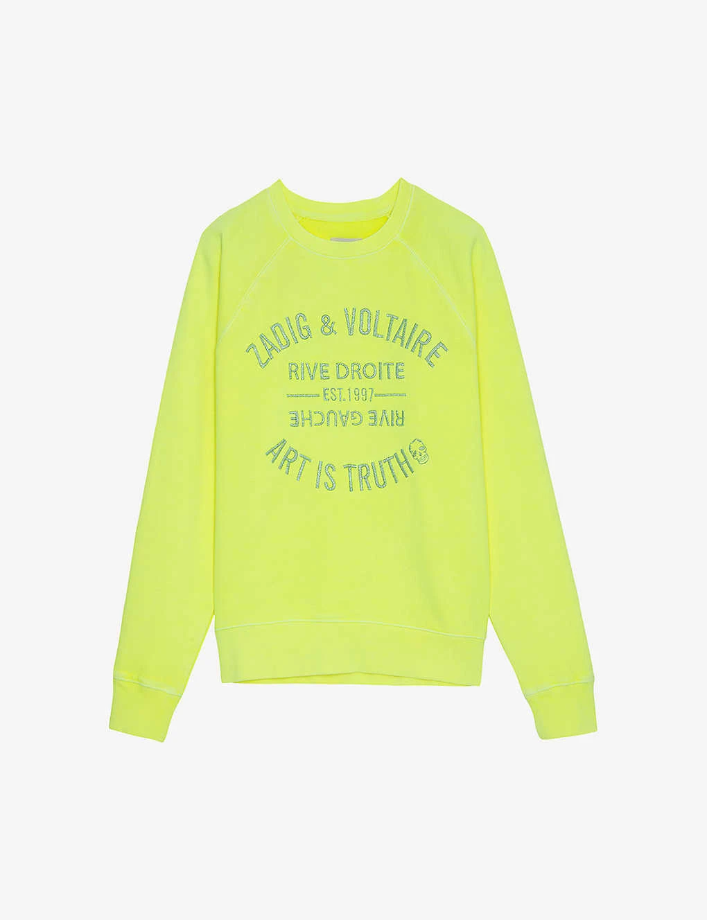 Zadig & Voltaire Upper Blason Cotton Sweatshirt 3 Zadig & Voltaire Upper Blason Cotton Sweatshirt