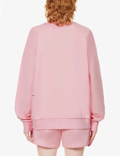 365 Signature Recycled And Organic Cotton-blend Sweatshirt -Ress Clothing Shop R03972143 SAKURAPINK ALT03