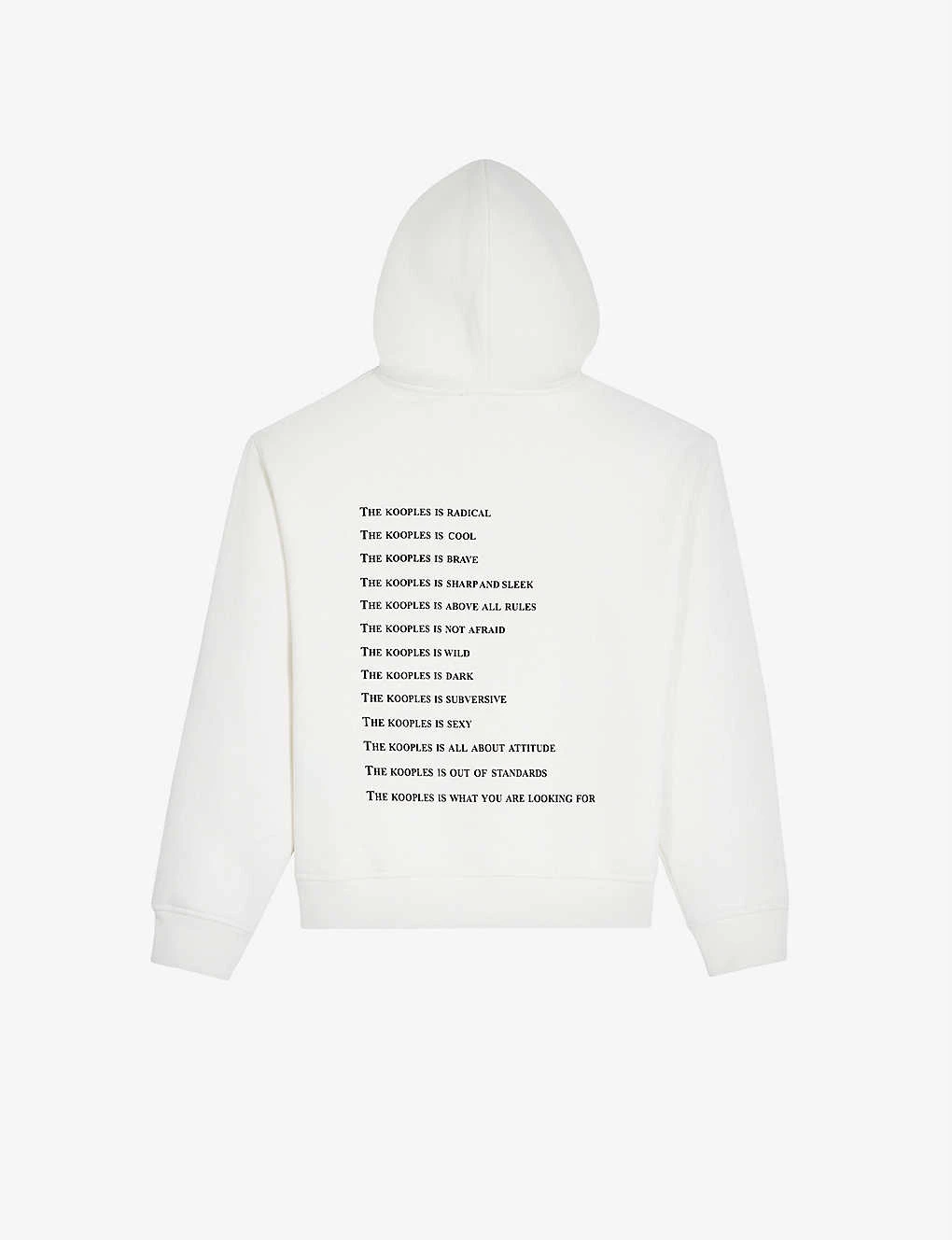 THE KOOPLES Logo-print Cotton Hoody 4 THE KOOPLES Logo-print Cotton Hoody - Image 2