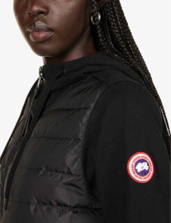 Canada Goose Hybridge Muskoka Quilted Woven Hoody -Ress Clothing Shop R03997821 BLACKNOIR ALT04