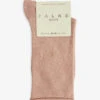 Falke Metallic Rolled-hem Stretch-woven Socks 2 Falke Metallic Rolled-hem Stretch-woven Socks -Ress Clothing Shop R04001703 BLOSSOM M