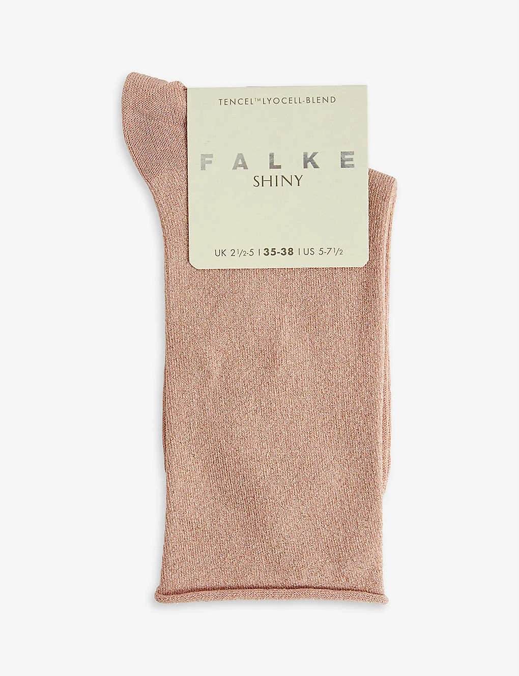Falke Metallic Rolled-hem Stretch-woven Socks 3 Falke Metallic Rolled-hem Stretch-woven Socks