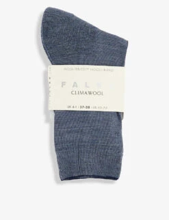 Falke Climawool Elasticated-trim Knitted Socks