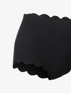 Marysia Santa Monica Scalloped Bikini Bottoms -Ress Clothing Shop R04001922 BLACKINDIGO ALT02